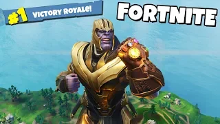 SPELA & VINN SOM THANOS I FORTNITE (Infinity Gauntlet)