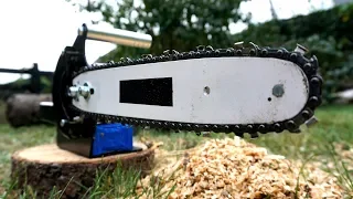 Making a Battery Powered Chainsaw
