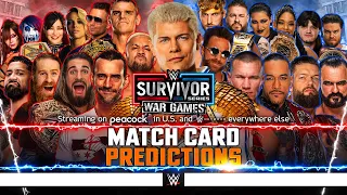 WWE Survivor Series 2023 - Card Predictions