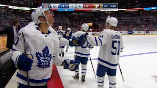 William Nylander Goal - 2017 Season: Toronto Maple Leafs VS Ottawa Senators 2017-10-21