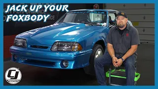 How to SAFELY Jack Up Your Foxbody Mustang