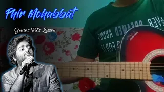 Phir Mohabbat Guitar Tabs lesson | Murder 2 | Arijit Singh , Md. Irfan | Emraan Hasmi