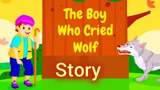 The Boy who Cried wolf story learning video #kids #viral