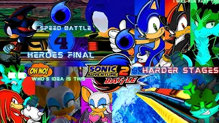 WE'RE GOING FOR SPEED BATTLE!! Sonic Adventure 2 Battle Gameplay Part Hero Final LET'S RUN FASTER!!