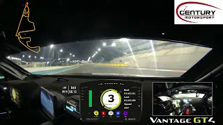 Yas Marina - Aston Martin GT4 Onboard - 2022 Gulf 12hrs