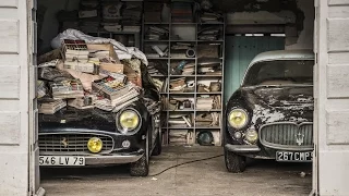 Sixty Lost Vintage Cars Discovered in French Barn