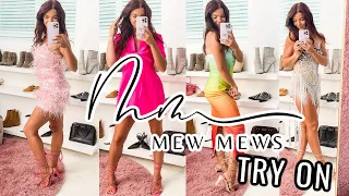 MEW MEWS DRESS HAUL + TRY ON | SPECIAL OCCASION DRESSES