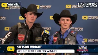 Bull Riding | Ky Hamilton-Stetson Wright | Cavender’s WNFR Now!