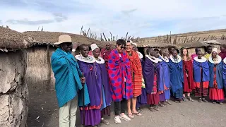 #Excitingafricantours attending a Maasai dance performance, Arusha Tanzania.