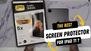 The Best Screen Protector for your M2 iPad Pro 11 inch - OtterBox Amplify Glass