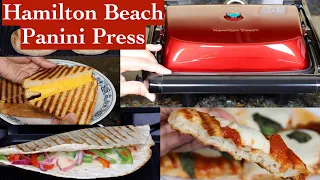 Hamilton Beach Panini Press and Sandwich Maker Review