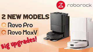 Roborock Q Revo MaxV & Pro Models Announced  @CES   - Several Changes & Improvements!