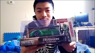Transformers Crosshairs 1/24 diecast model unboxing/review