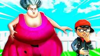 MA PROF PÈSE PLUS DE 999,999 KILOS ! (Scary Teacher 3D Chapitre 5)