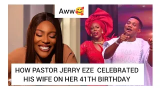 Pastor Jerry Eze Showers Love on Wife As She Clocks 41 Today 22nd February, 2024