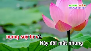 Karaoke HD Chuyện Tình Không Dĩ Vãng Remix Tone Nam Beat Organ Đại Nghiệp