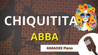 CHIQUITITA (ABBA) - KARAOKE Piano