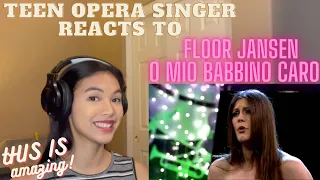 Teen Opera Singer Reacts To Floor Jansen - O Mio Babbino Caro