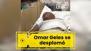 El cantante vallenato Omar Geles se desmayó en pleno concierto, ¿fue un infarto?