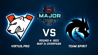 [RU] Virtus.pro vs Team Spirit • Overpass • PGL Major Stockholm 2021 Challengers Stage