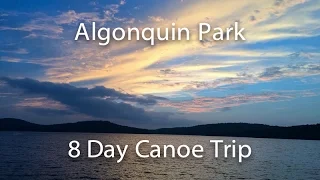 Algonquin Park 8 Day Canoe Trip