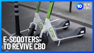 E-Scooters To Boost Melbourne CBD | 10 News First