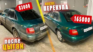 Купил Audi A4 1.8 Turbo. Продал Синюю A4