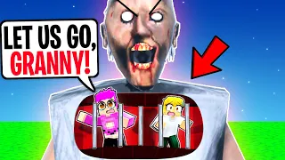 Can LANKYBOX Escape GRANNY'S PRISON In MINECRAFT?! (3AM!)