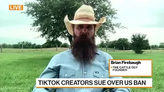 Cattle farmer is suing to make sure TikTok stays in business