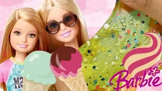 Barbie 🍧 Lody Niespodzianka 🍧 Slime lodowy 🍧 film z lalką Barbie