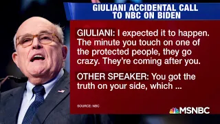 Rudy Giuliani's Butt Dial Heard Around the World - The Day That Was | MSNBC