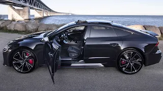 STUNNING 2021 AUDI RS7 - MOST BEAUTIFUL CAR EVER? BLACKED OUT V8TT 600HP BEAST - In Detail