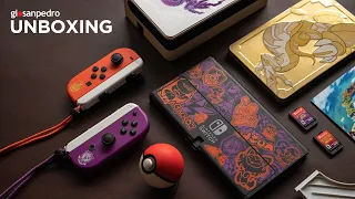 Pokemon Scarlet & Violet – Fruity Joy-Cons, Buggy Games | Nintendo Switch SV Edition Unboxing (ASMR)