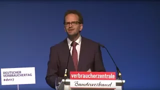 Deutscher Verbrauchertag 2017 - Klaus Müller, Vorstand vzbv