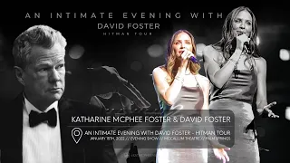 Katharine McPhee Foster & David Foster - Palm Springs show of An intimate evening with David Foster