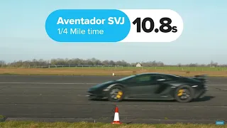 Car Wow Drag Race Tesla Model X PLAID v Ferrari SF90 v Lambo SVJ!