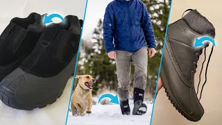 Top 5 Winter Boots for Men in 2024 | The Ultimate Countdown, Reviews & Best Picks!
