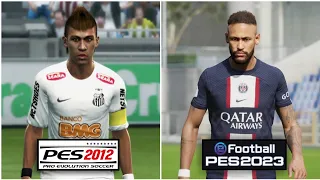 PES EVOLUTION - NEYMAR JR - PES 2012-2023