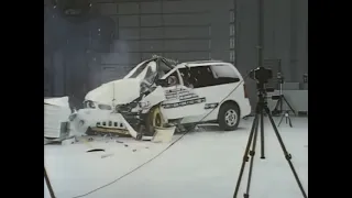 Pontiac Transport crash test (last video of the Transport) (actual audio) (with Dateline vocals)