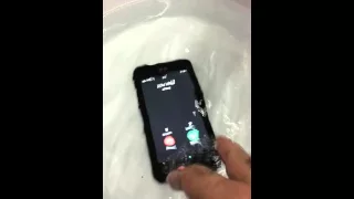 test lifeproof iphone 6s plus l'eau water водой