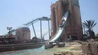 Journey to Atlantis Front Seat on-ride HD POV Seaworld San Diego