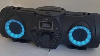 JVC Boomblaster RV-NB200BT Unboxing and sound check