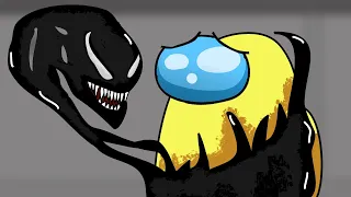 Venom vs Carnage in Among us Full Movie Season 1 ft. Henry Stickmin   Among us Animation