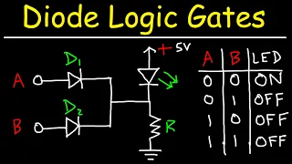 Diode Logic Gates - OR, NOR, AND, & NAND