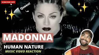 MADONNA - HUMAN NATURE (MUSIC VIDEO) REACTION!