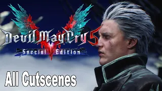 Devil May Cry 5 Special Edition - All Vergil Cutscenes [HD 1080P]