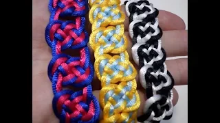 Bracelet "Infinity" with Dimond knot /Tutorial/ DIY/ Браслет "Бесконечность" с Бриллиантовым узлом