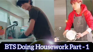 BTS Doing Housework Part - 1