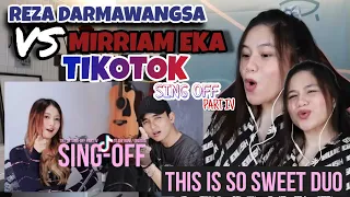 REZA DARMAWANGSA I SING-OFF TIKTOK SONGS Part IV vs MIRRIAM EKA