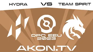 🔴DOTA 2 [RU] Team Spirit vs Team Hydra [bo3] DPC EEU 2023 Tour 3, Division I, Table